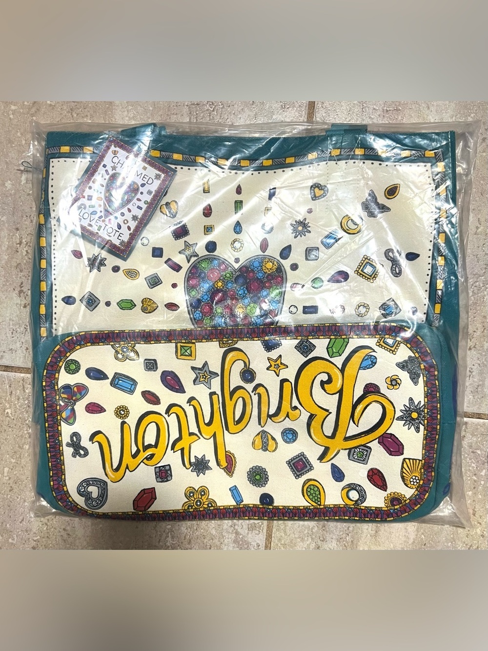 💛Brighton Charmed Love Tote Bag -NWT💛 - Picture 3 of 9